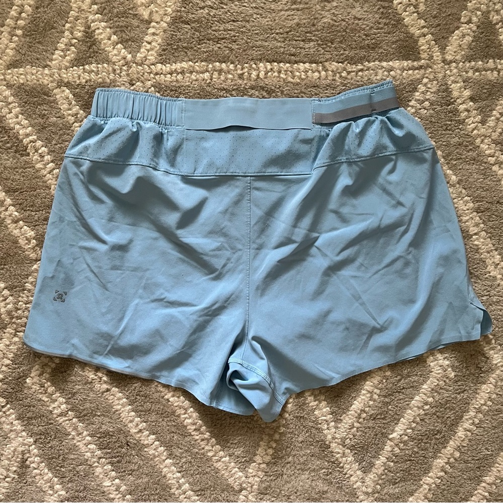 Lululemon Surge Short 3” Medium Light Blue